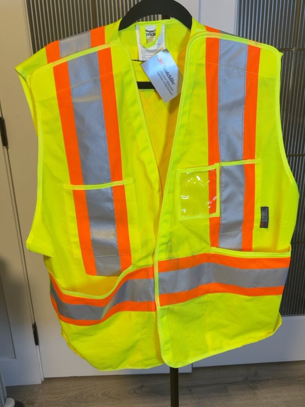 NWT Condor Hi Vis Safety Vest L/XL CSA Class 2 3M Scotchlite